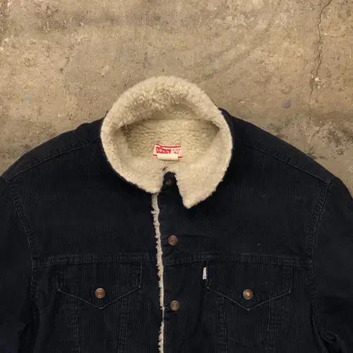 70s Levi's Sherpa cord trucker jacket- M 3