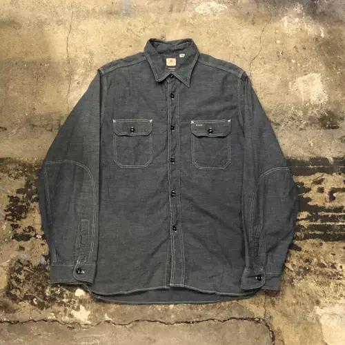 Sugar Cane chambray shirt - L 2