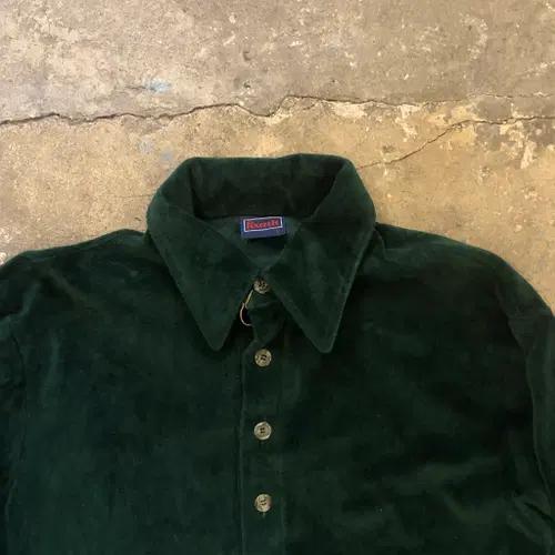 70s Foxcroft velour shirt - L 3