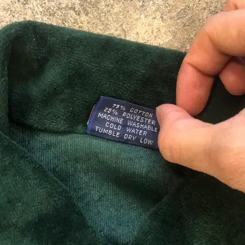 70s Foxcroft velour shirt - L 4