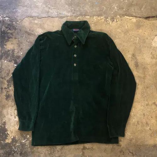 70s Foxcroft velour shirt - L 2