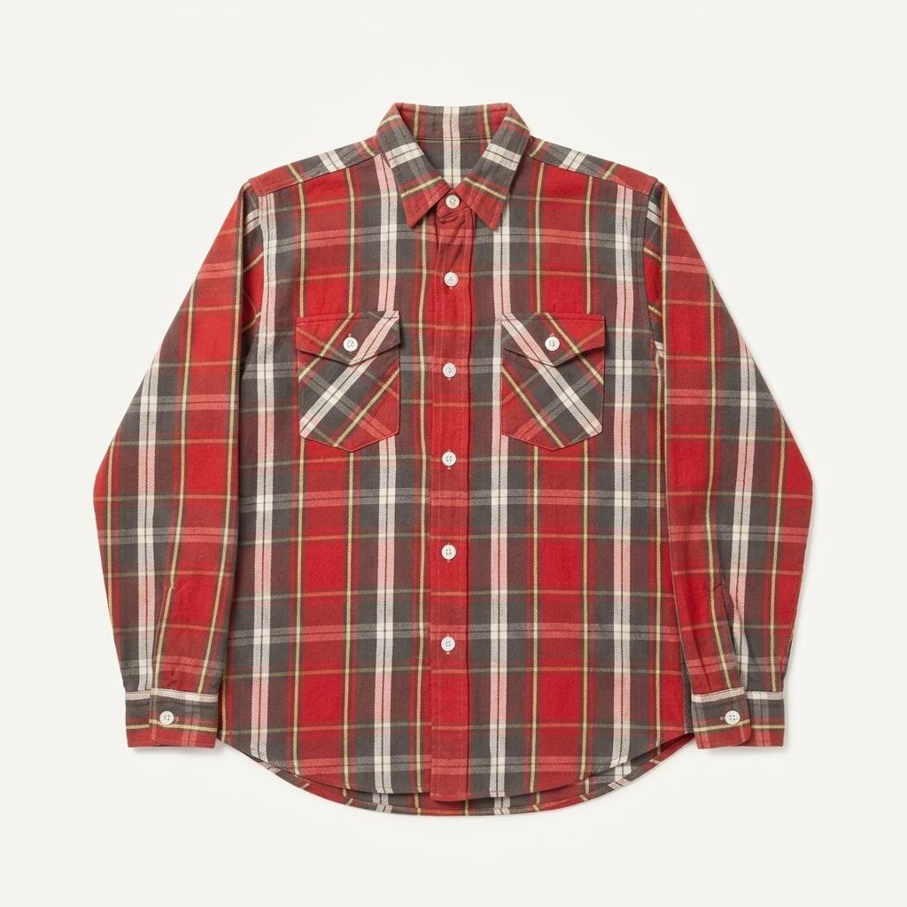 Warehouse flannel shirts japanmade 1
