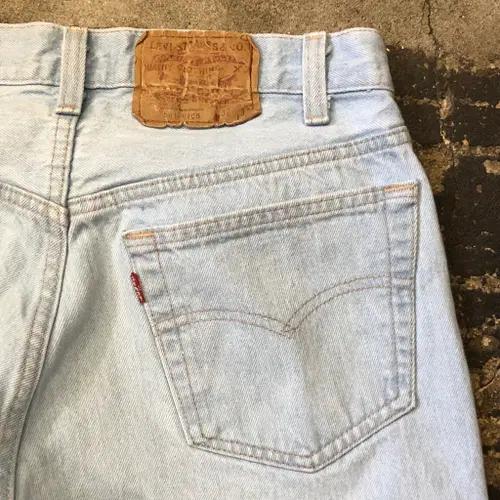 90s levi's 501 denim pants USA made- 32 7