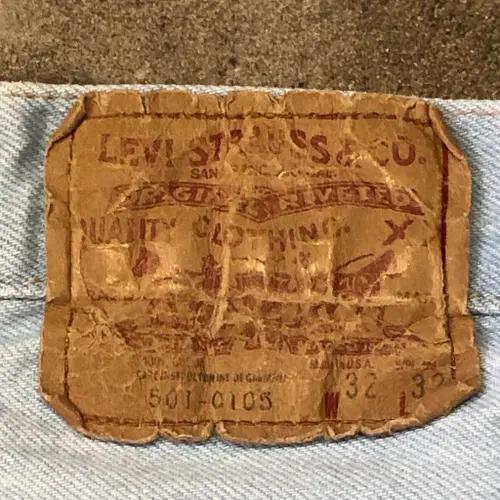 90s levi's 501 denim pants USA made- 32 9