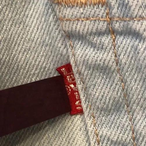 90s levi's 501 denim pants USA made- 32 8