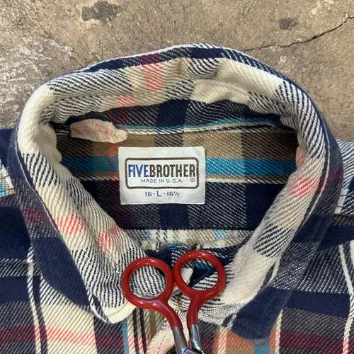 90s Five Brother flannel - L 4