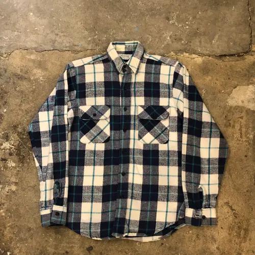 70s 80s Five Brother flannel - S 2