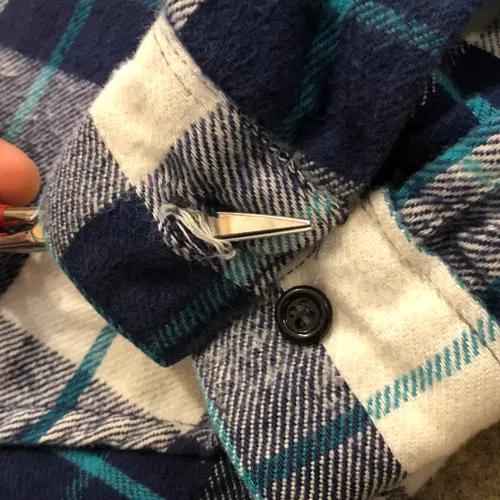 70s 80s Five Brother flannel - S 7