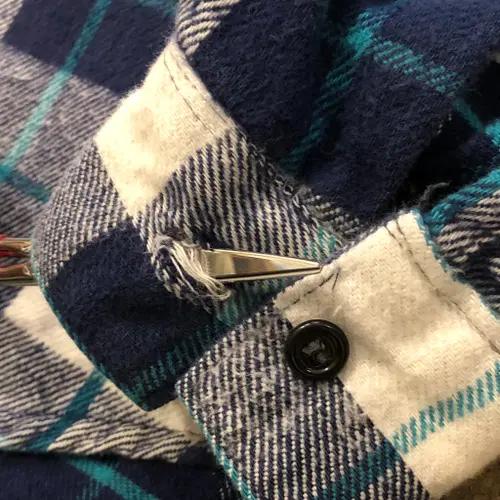 70s 80s Five Brother flannel - S 8