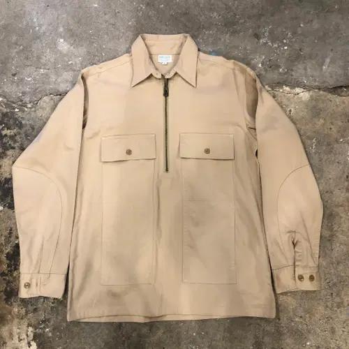 40s reproduction 1/4 zip shirt 2