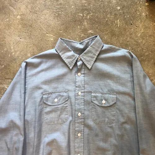 60s chambray work shirt 3