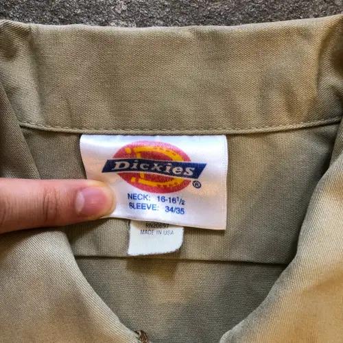 80s Dickies workshirt USA made 4
