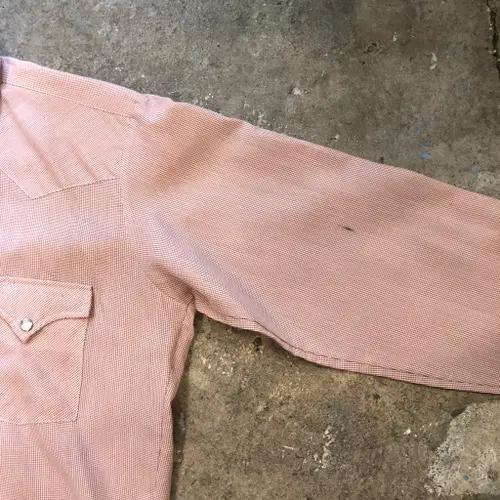 80s/90s H Bar C western shirt USA made 7