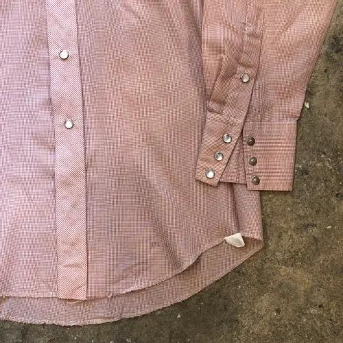 80s/90s H Bar C western shirt USA made 4