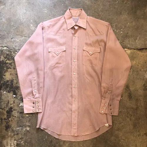 80s/90s H Bar C western shirt USA made 2