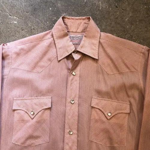 80s/90s H Bar C western shirt USA made 3
