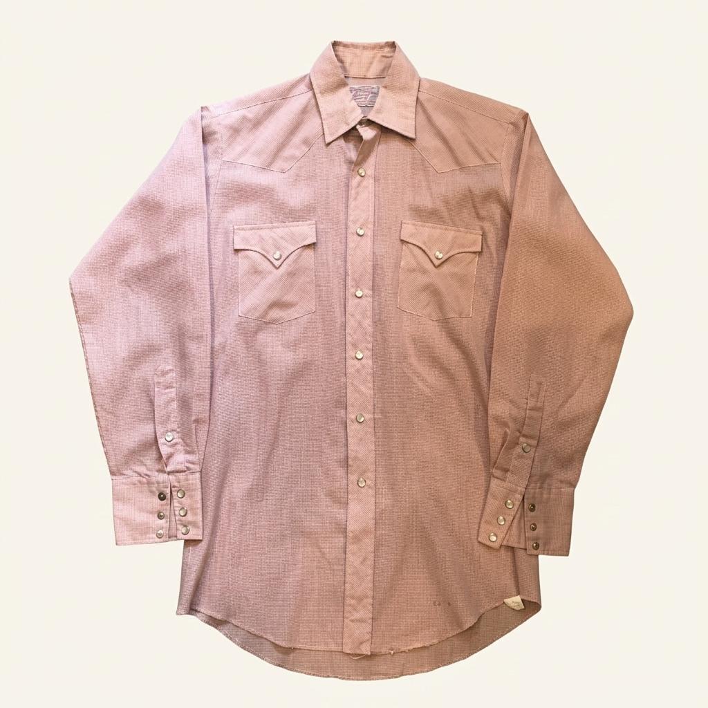 80s/90s H Bar C western shirt USA made 1