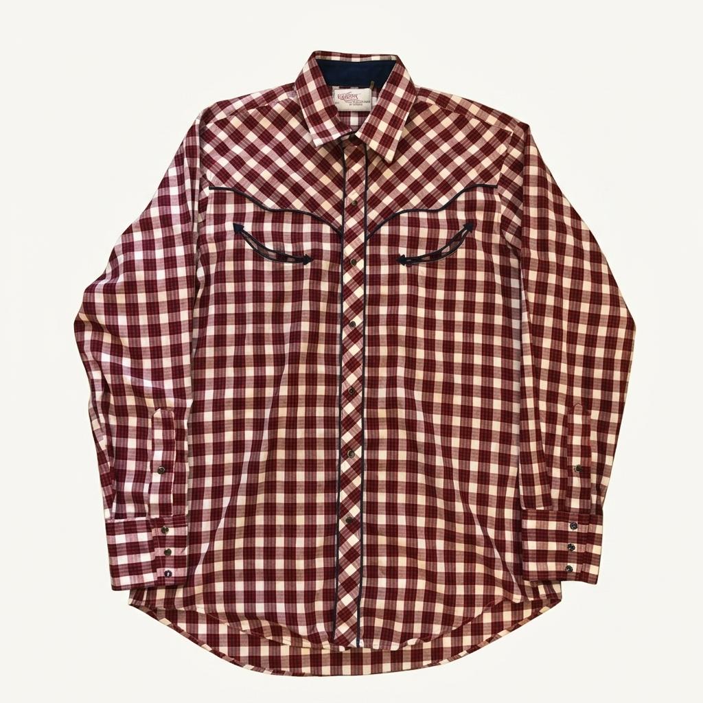 80s Western Shirt USA made 1