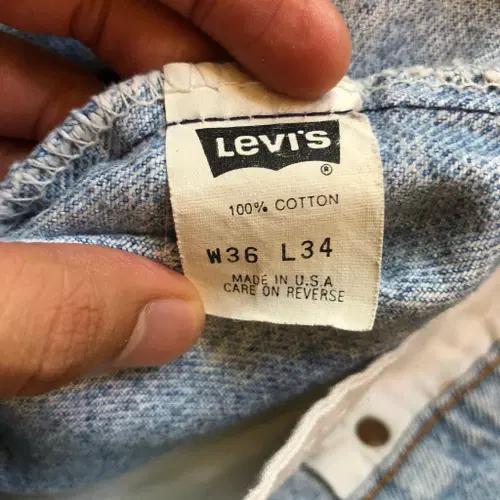90s Levis 550 Denim Pants USA made 6