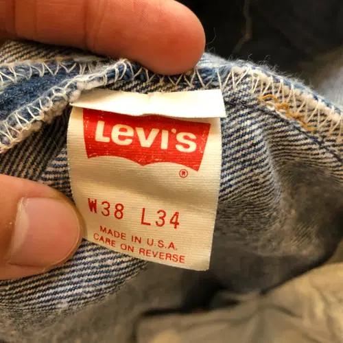 80s-90s Levis 501 Denim Pants USA made 5