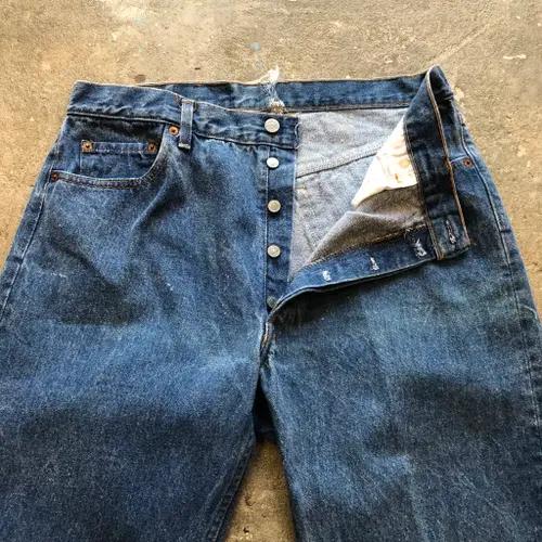 80s-90s Levis 501 Denim Pants USA made 3