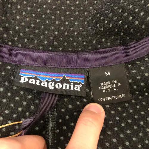 96 Patagonia Deep Pile Jacket USA made 6