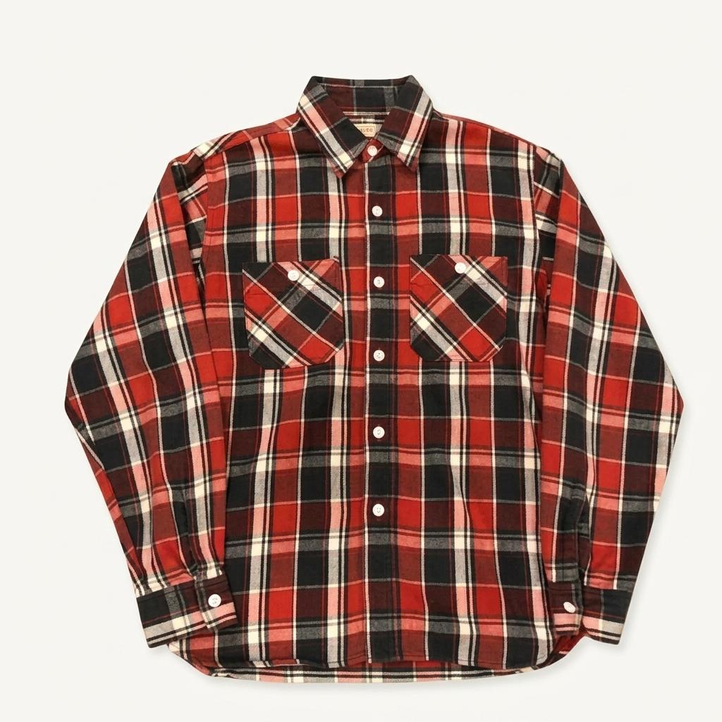 Sugarcane flannel Japan made 1