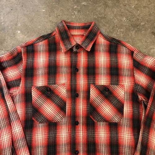 Beams flannel shirt Japan made 3