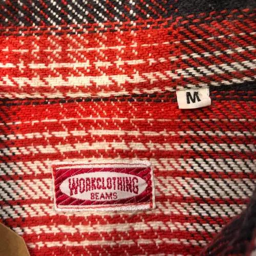 Beams flannel shirt Japan made 5
