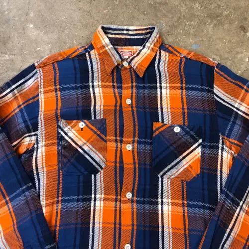 Beams flannel shirt Japan made 3