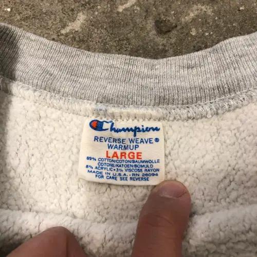 80s Champion Reverse Weave USA made 6
