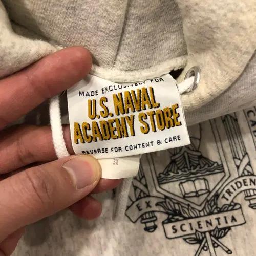 90s US Naval Academy Store Hoodie 4