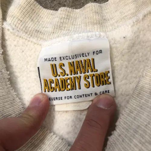 90s US Naval Academy Store Sweat shirt 4