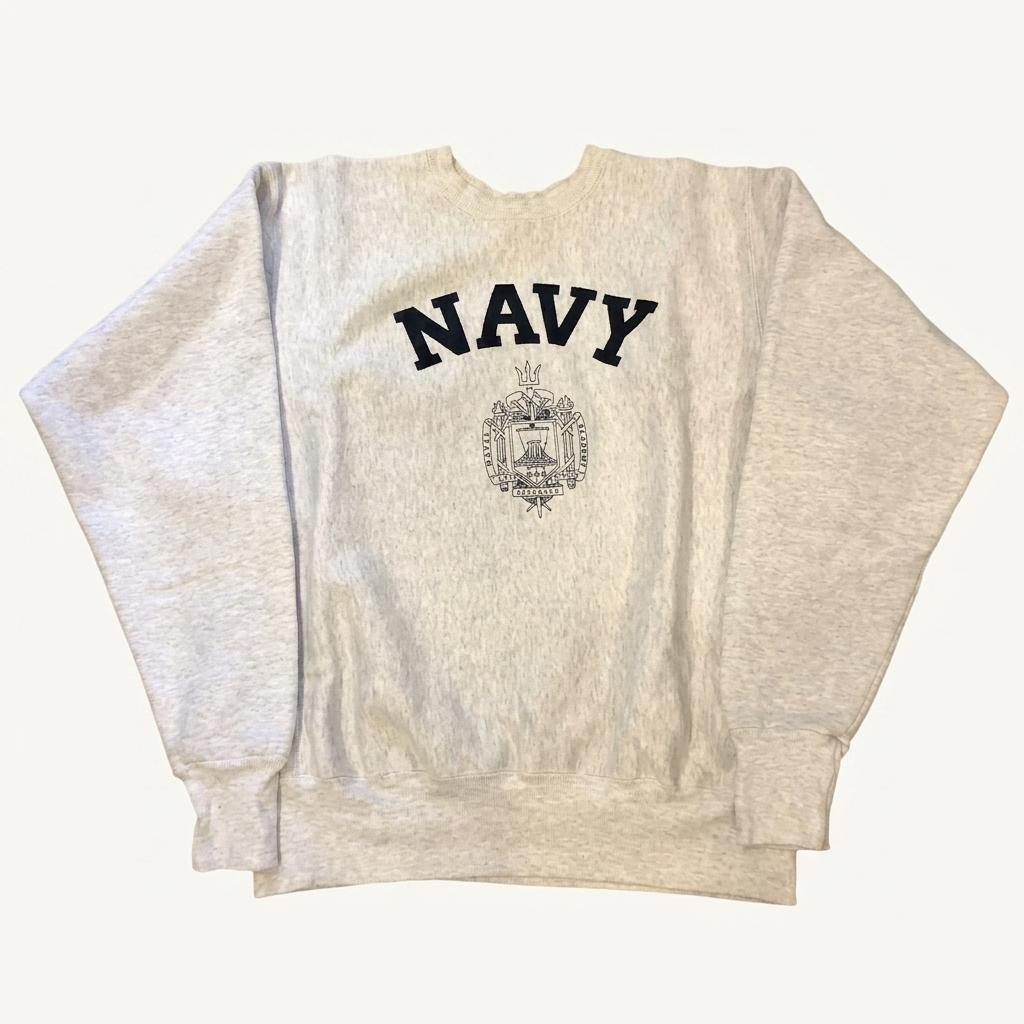 90s US Naval Academy Store Sweat shirt 1