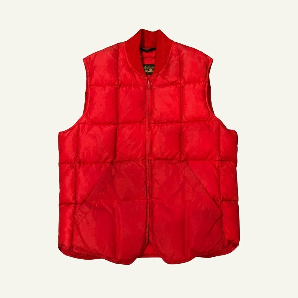 80s Eddie Bauer Down Vest USA made - S 1