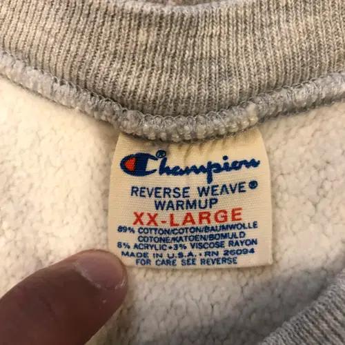 80s Champion Reverse Weave USA made 5