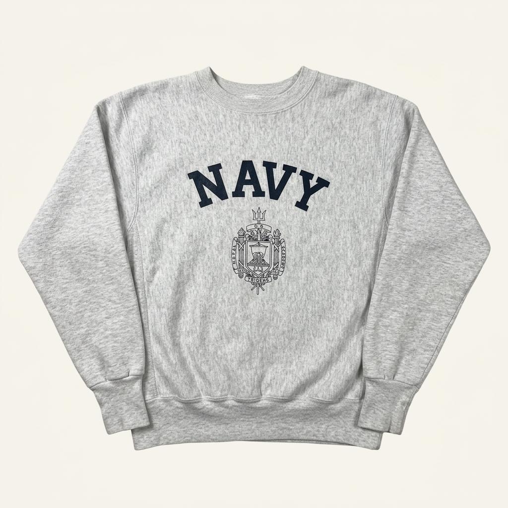 80s/90s Naval Academy Sweat shirt 1