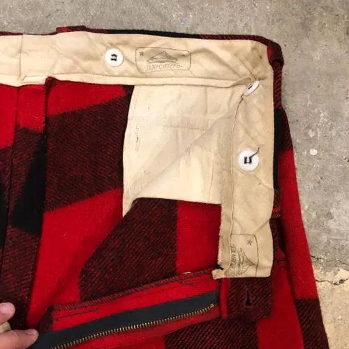 50s/60s Unknown Mackinaw Hunting Pants 5