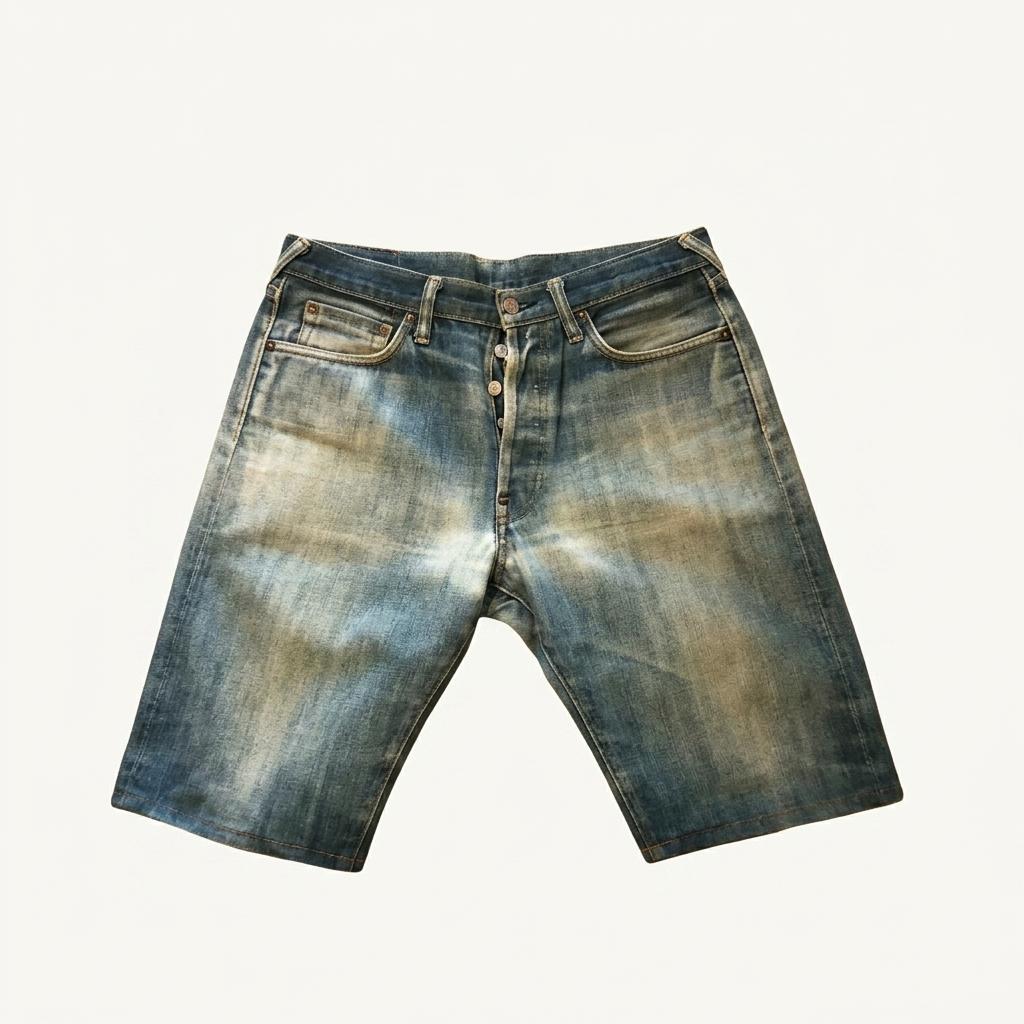 Y2K Evisu shorts - 32 1