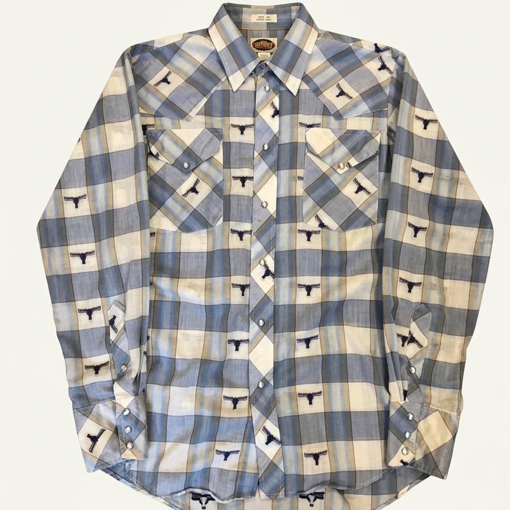 90s Miller western shirt - M (100) 1