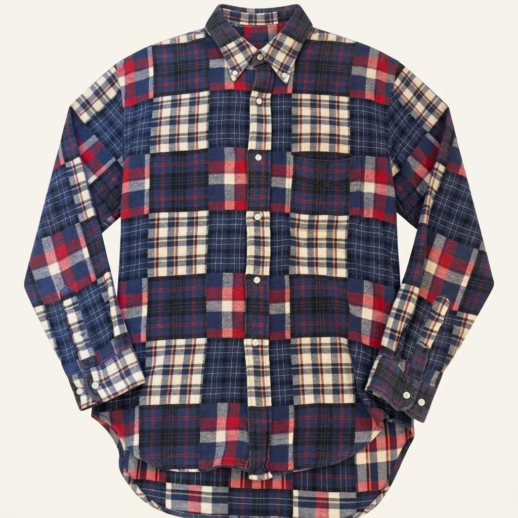 Sugarcane Flannel Shirt (L, 105) 1