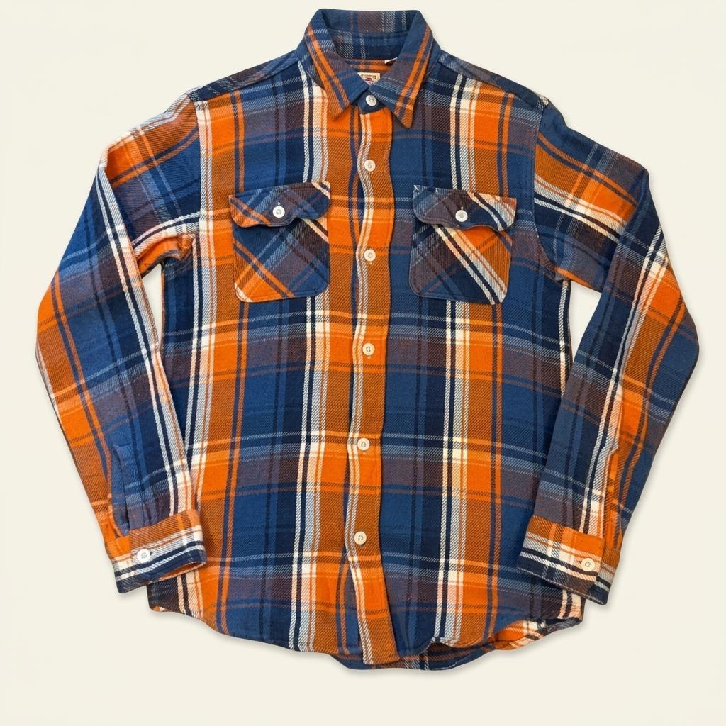 Sugarcane Flannel Shirt (S, 95) 1