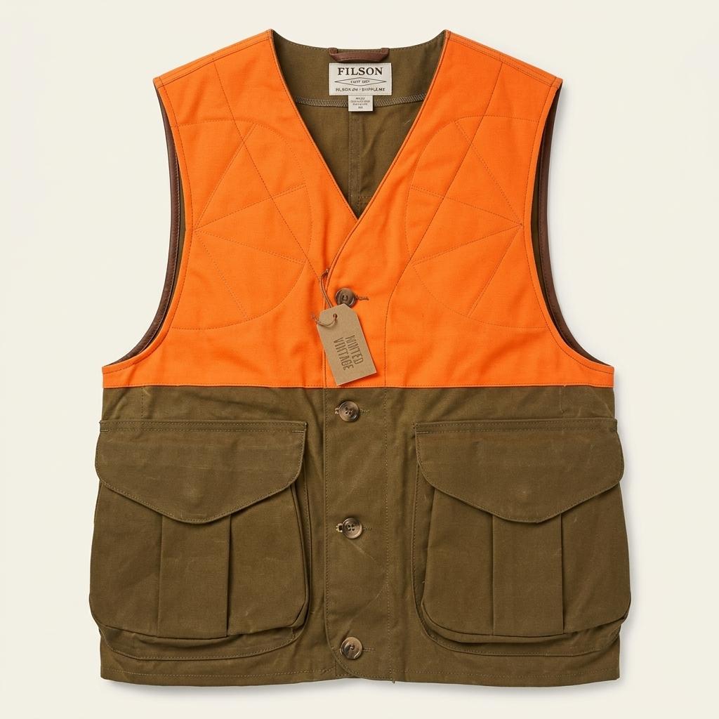 Filson (2018) Tin Hunting Vest (XS) 1