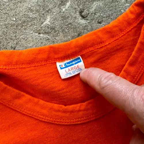 70s Blue Bar Champion Shirt (L) 4