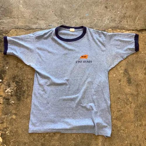 70s Blue Bar Champion Shirt (L) 2