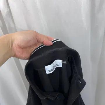 스톤아일랜드 블랙 카라 반팔 티셔츠 11