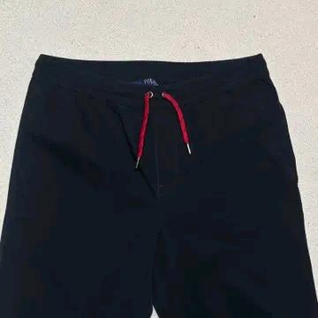 POLO 드로우스트링 팬츠 블랙 L 4