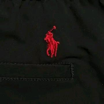 POLO 드로우스트링 팬츠 블랙 L 5