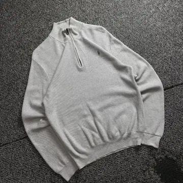 폴로 랄프포렌 포니로고 피마코튼 반집업 니트 3560 2