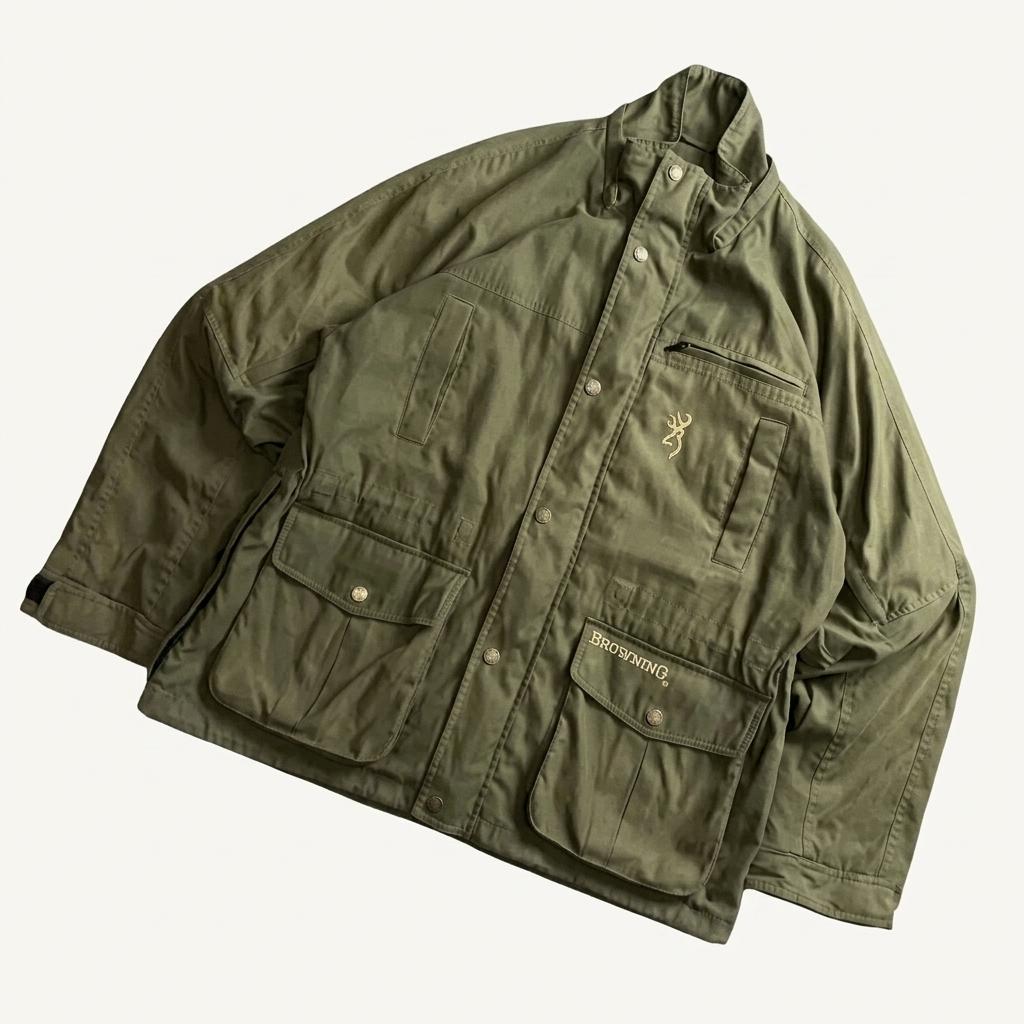 BROWNING 아카이브 자수로고 헌팅 자켓 3561 1